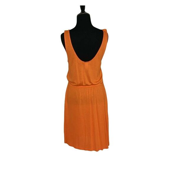 H&M orange tank top mini dress Size Small S - Picture 2 of 11